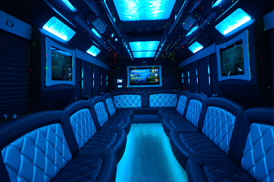 Limousine buses in Antioch