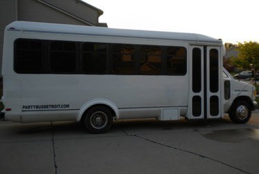 Traditional Antioch party buses