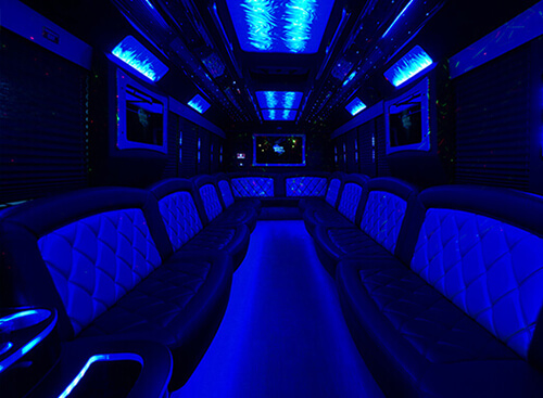 34-passenger party bus