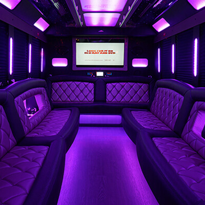 Party bus rental in San Francisco
