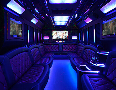 Party bus rentals in San Francisco